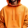 HOODIE VIBE NARANJA - Imagen 3